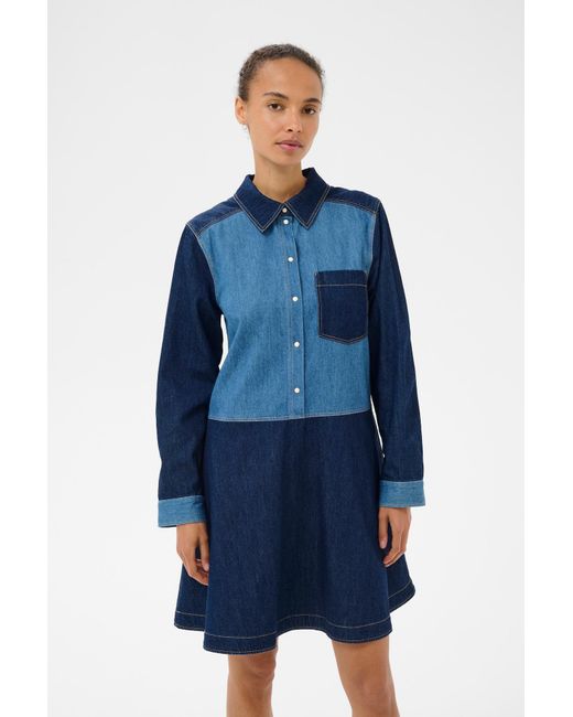 Part Two Blue Kleid Augustine