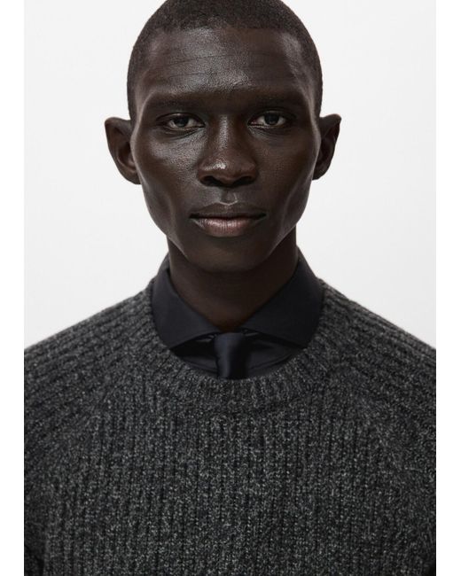 Mango Pullover in Black für Herren