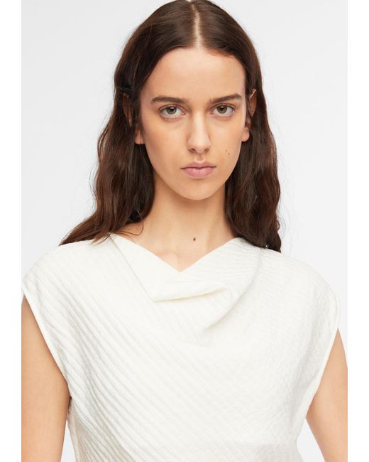 Comma, White Bluse
