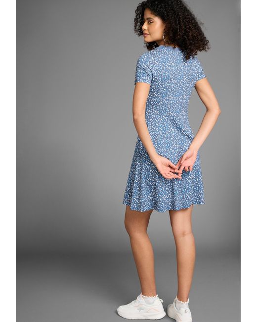 Kangaroos Blue Kleid