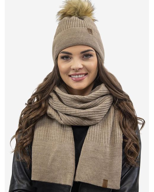 Vivience Brown Mütze 7042