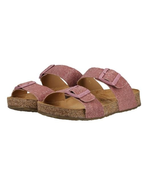 Haflinger Brown Pantolette