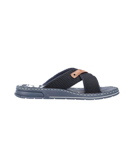 Rieker Pantolette in Blue für Herren