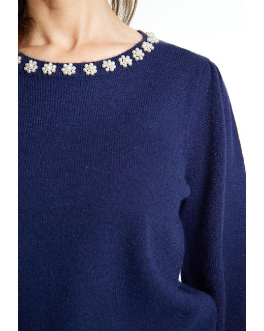Usha Blue Pullover Lurea