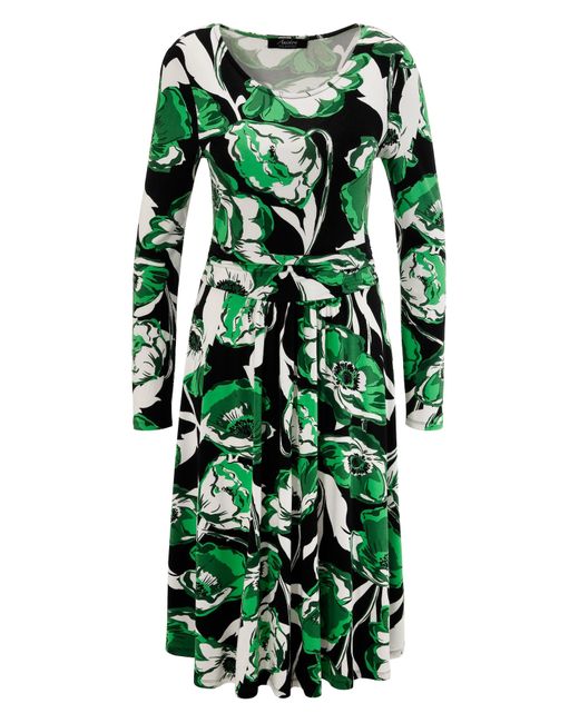 Aniston SELECTED Green Kleid