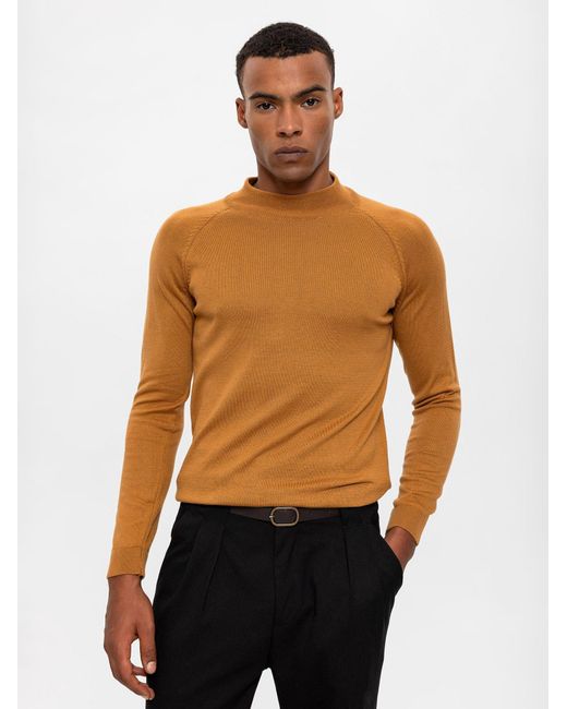 Antioch Turtleneck Pullover in Brown für Herren