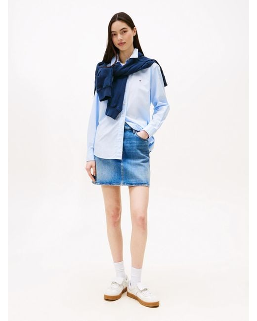 Tommy Hilfiger Blue Bluse