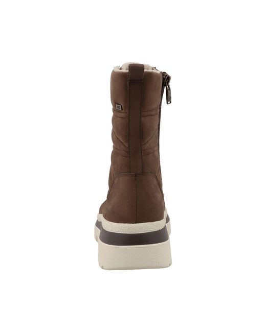 Tom Tailor Brown Schnürstiefelette