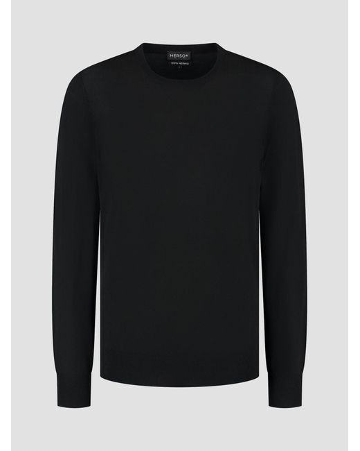 merso Pullover in Black für Herren