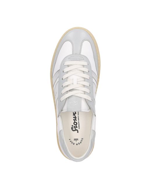Sioux White Sneaker Tedroso