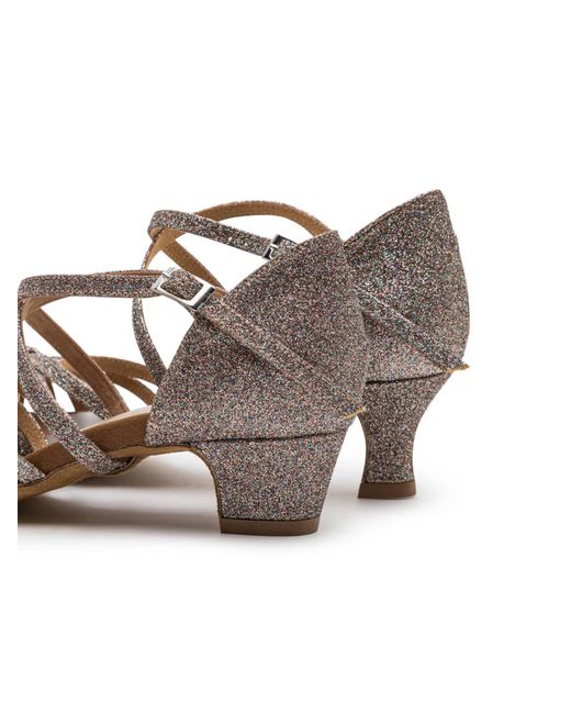 Dancing Queen Brown Riemensandale Grace Radiance Tanzschuhe