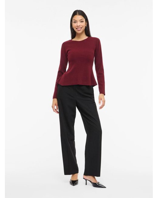 Vila Red Pullover Vimable