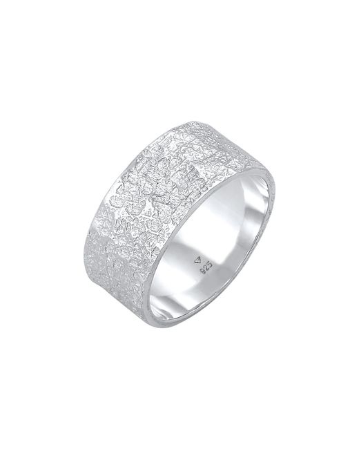 Kuzzoi Ring in Metallic für Herren