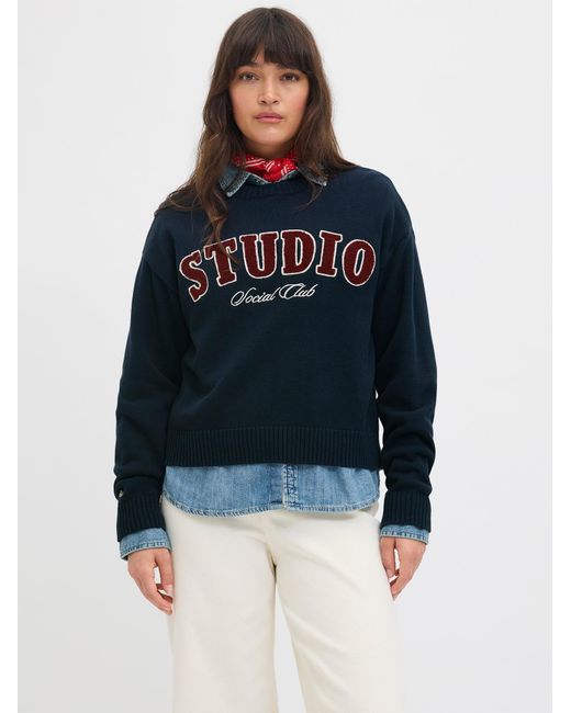 JJXX Blue Pullover Jxbrook