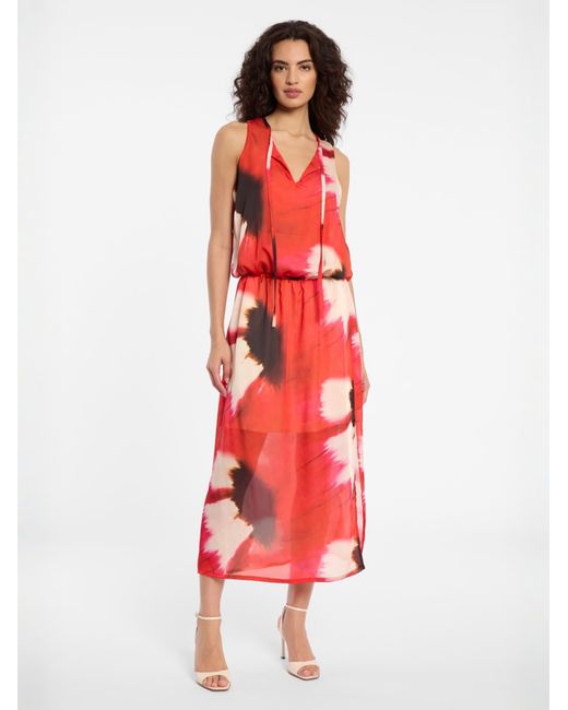 Ana Alcazar Red Kleid Delma