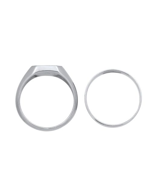 Kuzzoi Ring Set in Multicolor für Herren