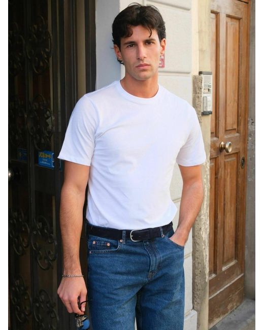 TeeShoppen T-Shirt Basic in Blue für Herren