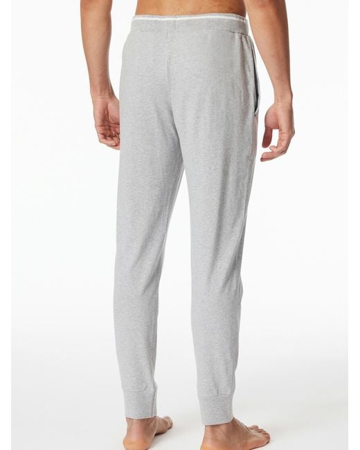 Schiesser Pyjamahose Mix Relax in Gray für Herren