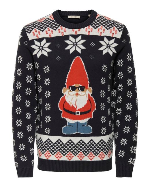 Only & Sons Pullover Onsx-Max in Gray für Herren