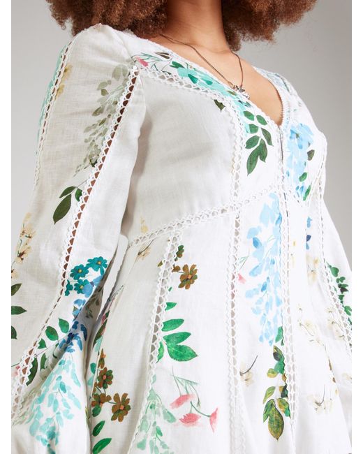 Ted Baker White Kleid Belvida
