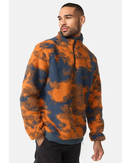 INDICODE Pullover Sofiane in Orange für Herren