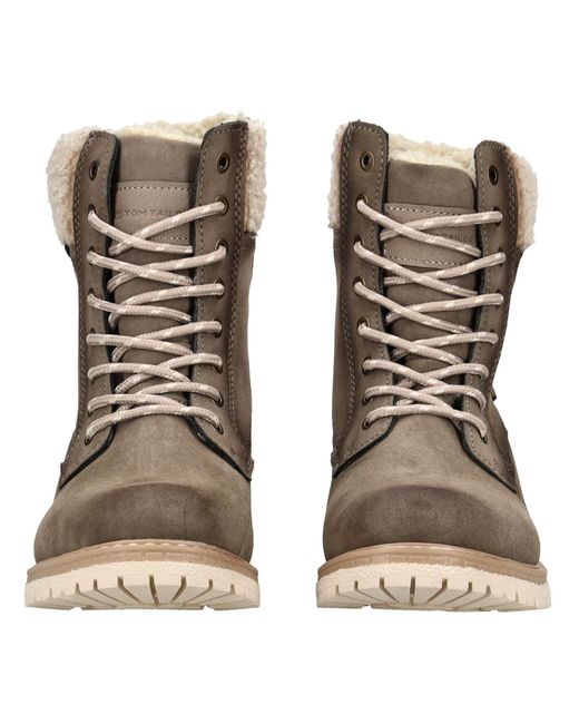 Tom Tailor Brown Stiefelette