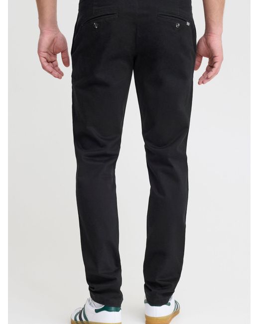 Solid Klassische Chinohose Raul Mit Stretch-Anteil in Black für Herren