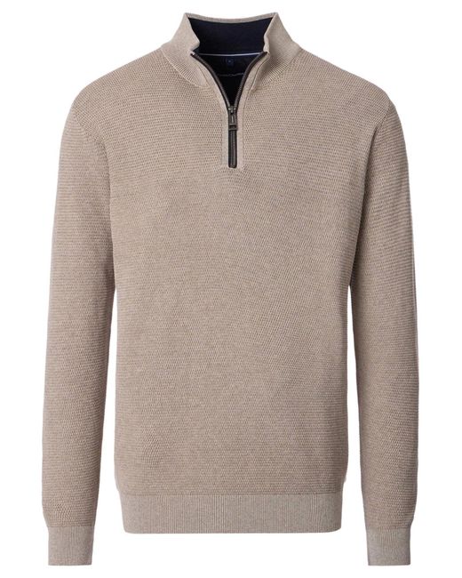 CASA MODA Pullover Basic in Natural für Herren