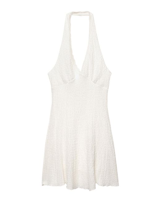 Pull&Bear White Kleid