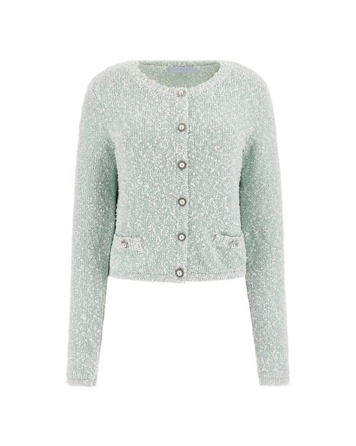 Guess Blue Strickjacke