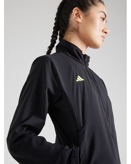Adidas Originals Black Sportjacke Adizero Essentials