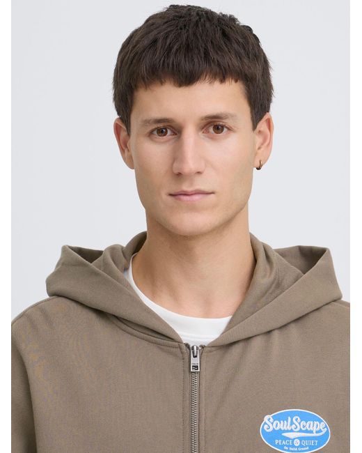 Solid Kapuzensweatjacke Sdtruxton in Multicolor für Herren