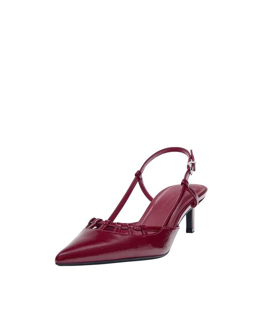 Pull&Bear Purple Slingpumps