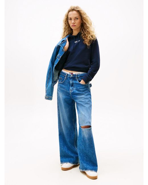 Tommy Hilfiger Blue Sweatshirt Ess