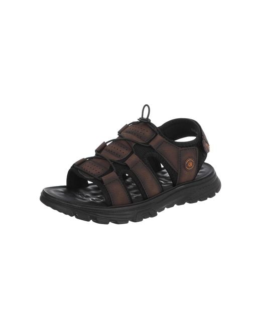 CoolWalk Trekkingsandale in Black für Herren