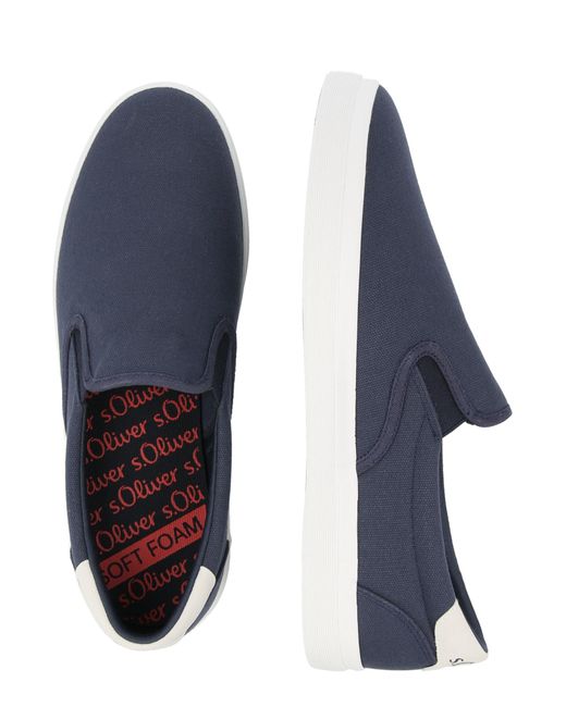 S.oliver Slip On in Blue für Herren