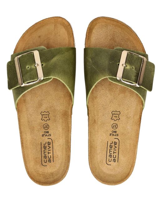 Camel Active Green Pantolette