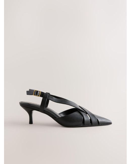 Next Black Slingpumps Forever Comfort