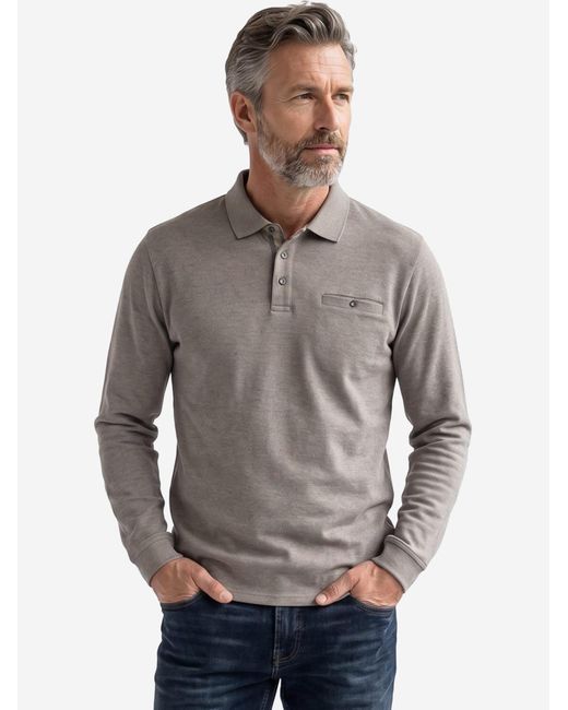 CASA MODA Shirt Basic in Gray für Herren