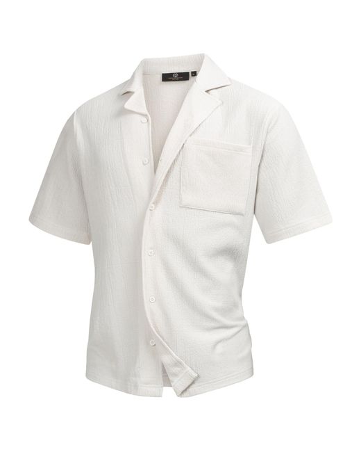 INDICODE Hemd Provo in White für Herren