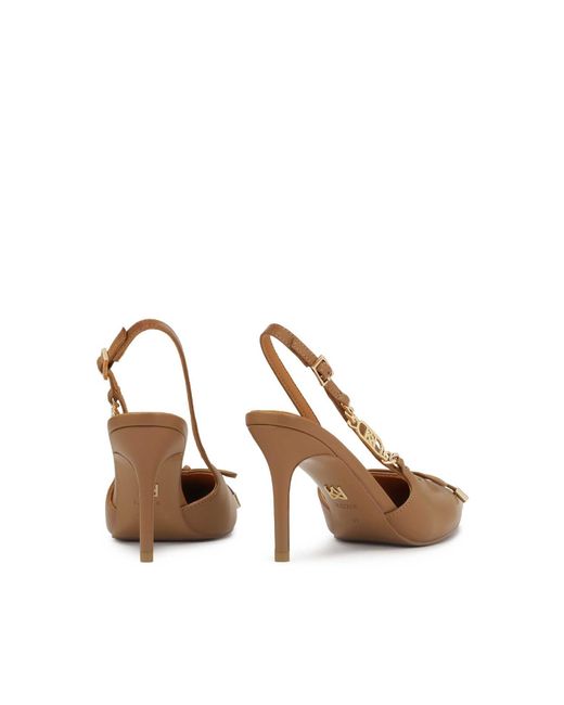 Kazar White Slingpumps