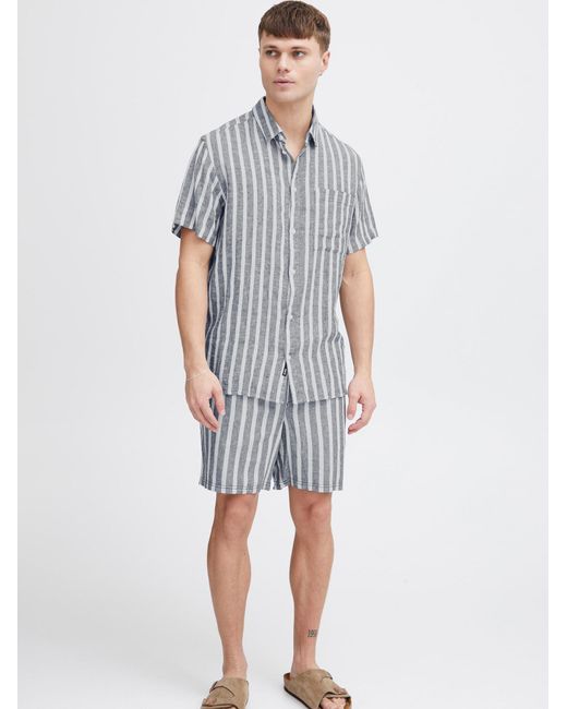 Solid Hemd Fried in Gray für Herren
