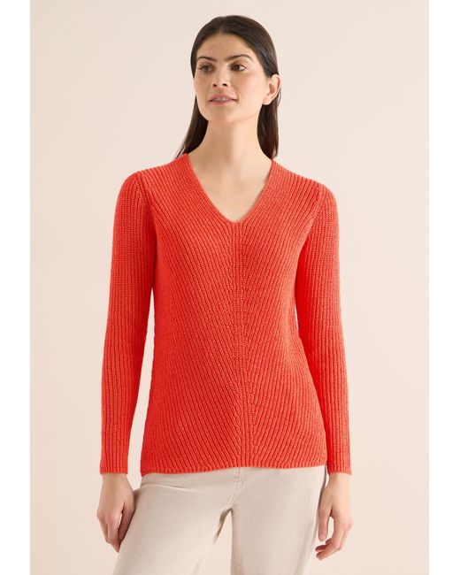 Cecil Red Pullover