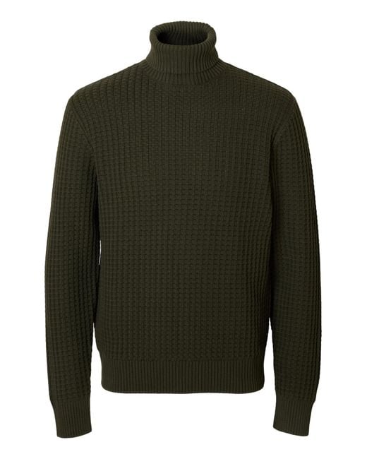 SELECTED Pullover Slhtom in Green für Herren