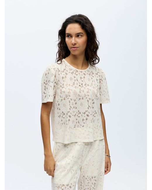 Object White Bluse Objbianca