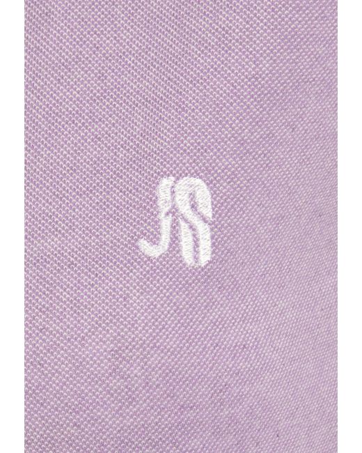 Jimmy Sanders Purple Poloshirt