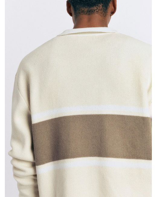 Pull&Bear Pullover in White für Herren