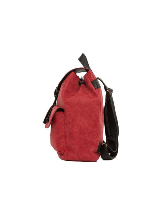 BagMori Rucksack in Red für Herren