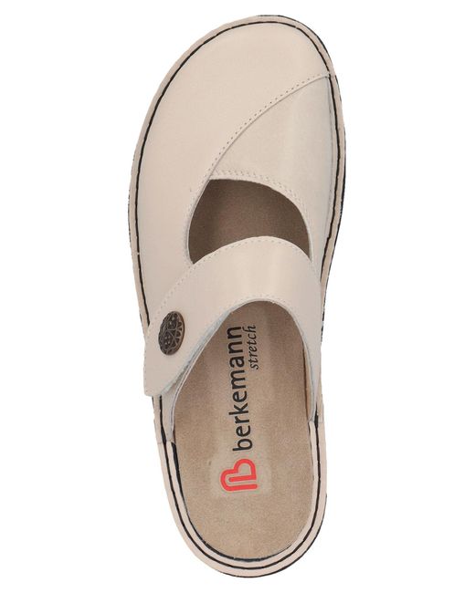 Berkemann White Clogs Heliane