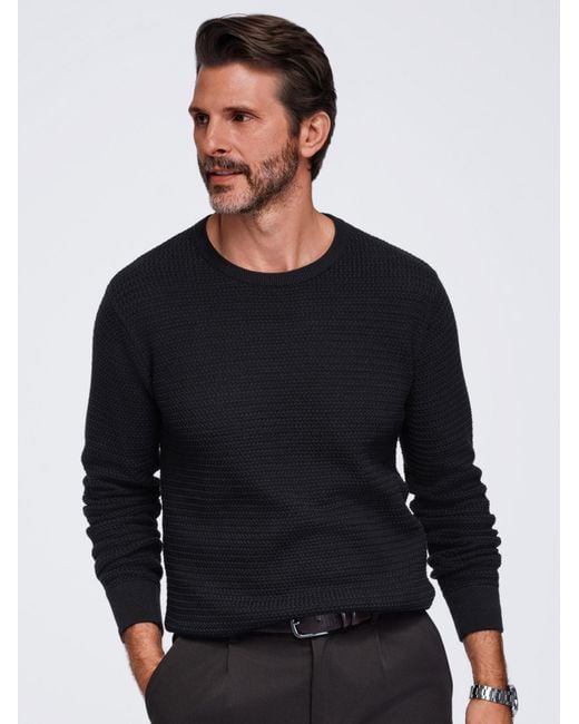 Ombre Pullover in Black für Herren